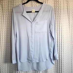 Selected long sleeve blouse